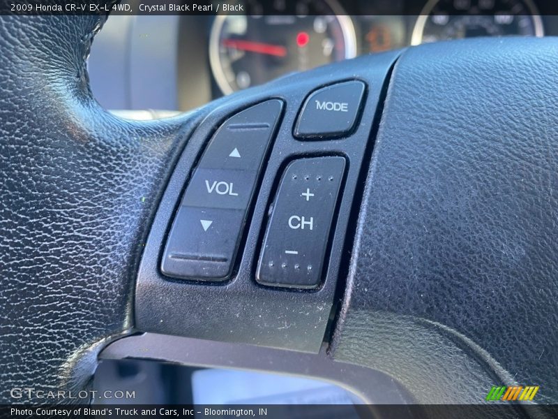 Crystal Black Pearl / Black 2009 Honda CR-V EX-L 4WD