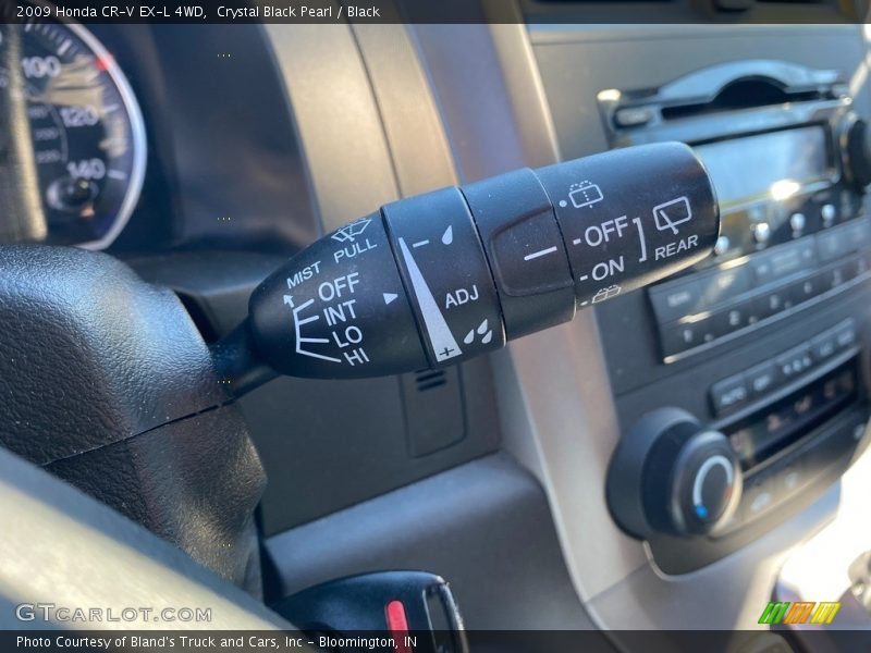 Crystal Black Pearl / Black 2009 Honda CR-V EX-L 4WD