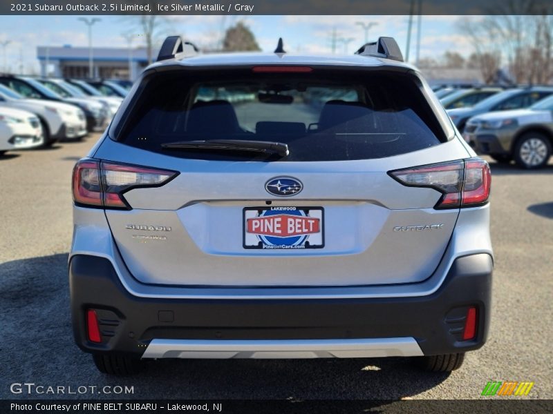 Ice Silver Metallic / Gray 2021 Subaru Outback 2.5i Limited