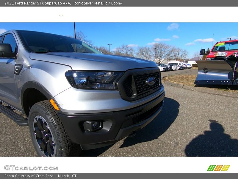 Iconic Silver Metallic / Ebony 2021 Ford Ranger STX SuperCab 4x4