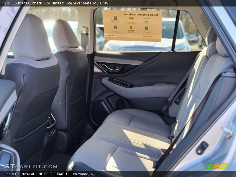 Ice Silver Metallic / Gray 2021 Subaru Outback 2.5i Limited