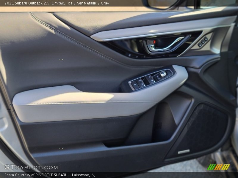 Ice Silver Metallic / Gray 2021 Subaru Outback 2.5i Limited