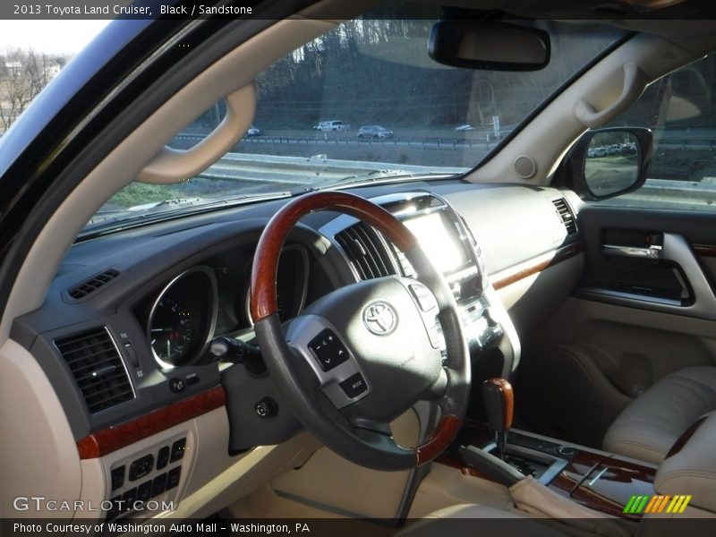 Black / Sandstone 2013 Toyota Land Cruiser