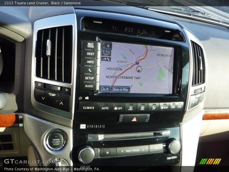 Black / Sandstone 2013 Toyota Land Cruiser