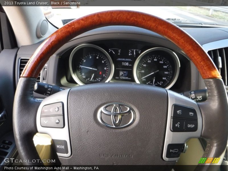 Black / Sandstone 2013 Toyota Land Cruiser