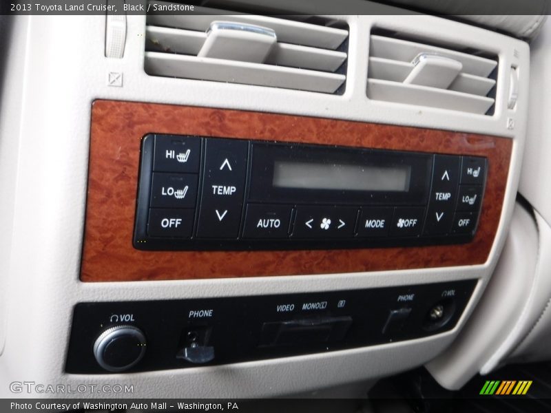 Black / Sandstone 2013 Toyota Land Cruiser
