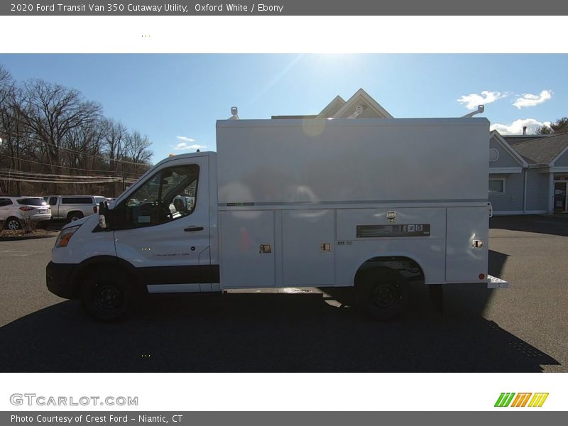 Oxford White / Ebony 2020 Ford Transit Van 350 Cutaway Utility