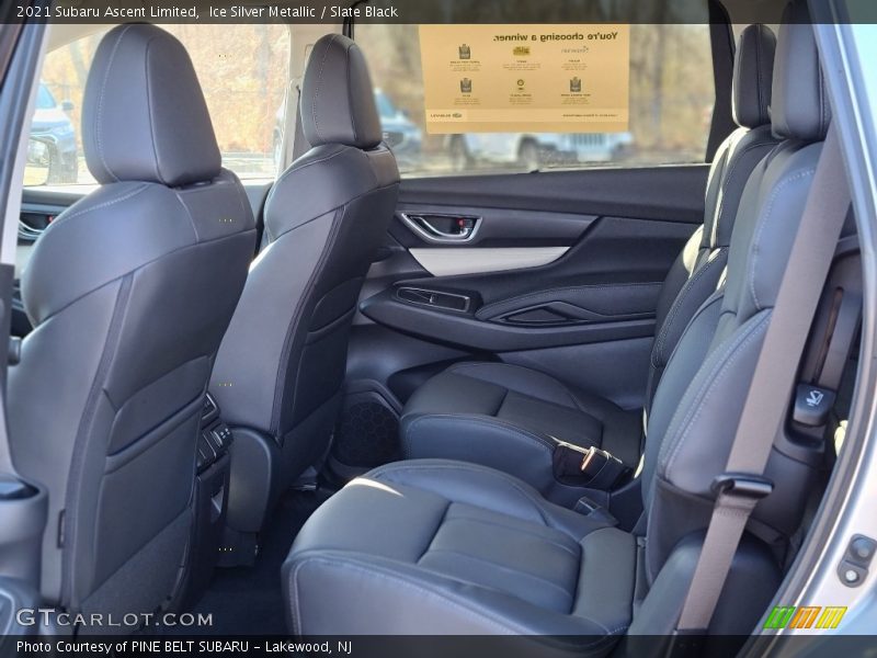Ice Silver Metallic / Slate Black 2021 Subaru Ascent Limited