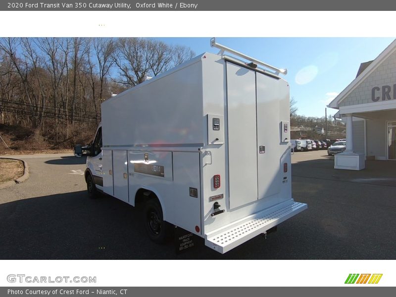 Oxford White / Ebony 2020 Ford Transit Van 350 Cutaway Utility