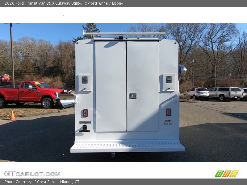 Oxford White / Ebony 2020 Ford Transit Van 350 Cutaway Utility