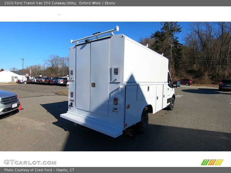Oxford White / Ebony 2020 Ford Transit Van 350 Cutaway Utility
