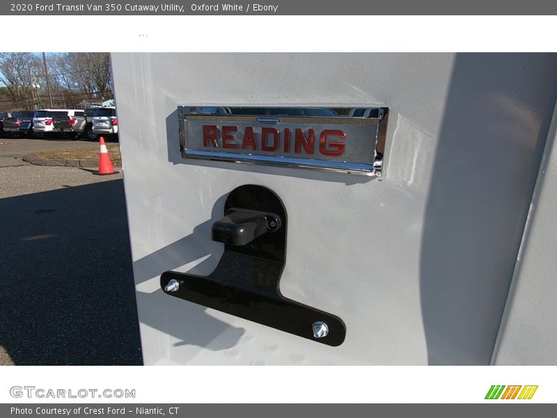 Oxford White / Ebony 2020 Ford Transit Van 350 Cutaway Utility