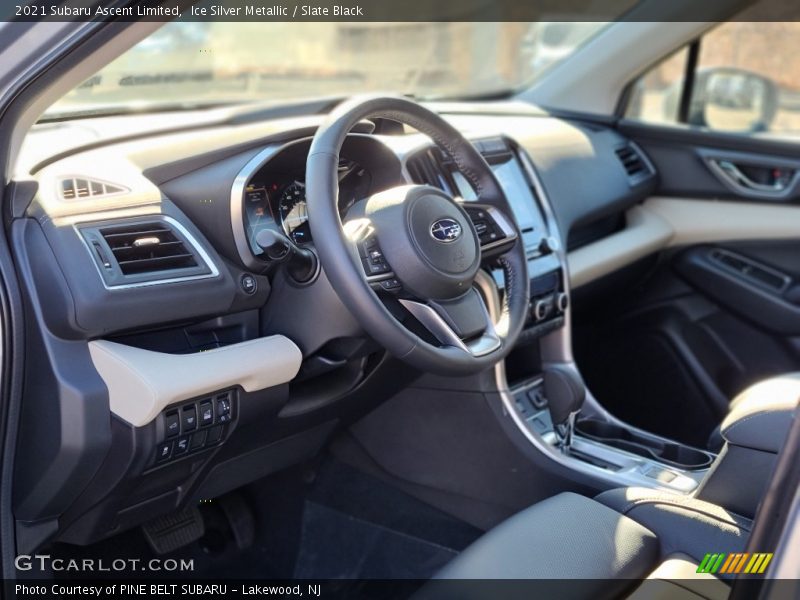 Ice Silver Metallic / Slate Black 2021 Subaru Ascent Limited