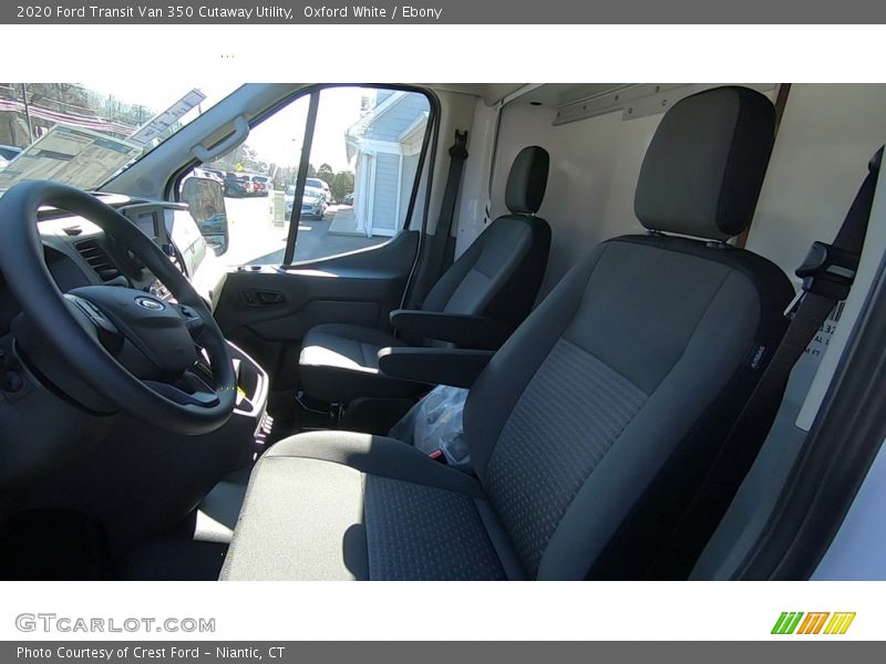 Oxford White / Ebony 2020 Ford Transit Van 350 Cutaway Utility