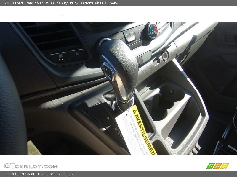 Oxford White / Ebony 2020 Ford Transit Van 350 Cutaway Utility