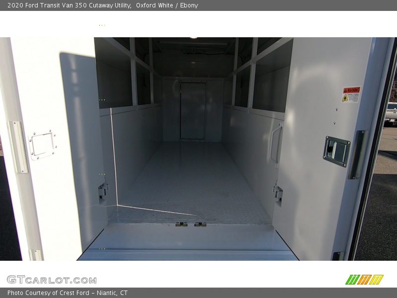 Oxford White / Ebony 2020 Ford Transit Van 350 Cutaway Utility