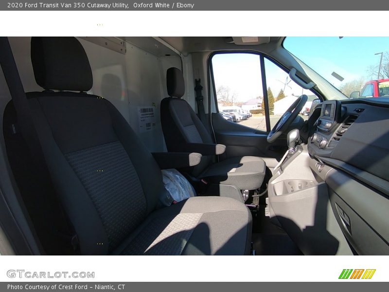 Oxford White / Ebony 2020 Ford Transit Van 350 Cutaway Utility