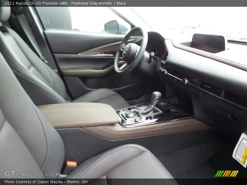 Polymetal Gray Metallic / Black 2021 Mazda CX-30 Premium AWD