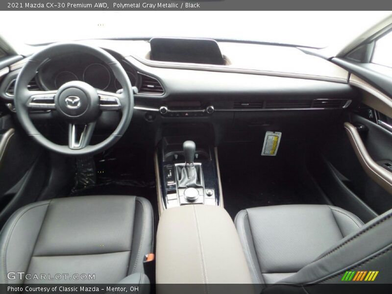 Polymetal Gray Metallic / Black 2021 Mazda CX-30 Premium AWD