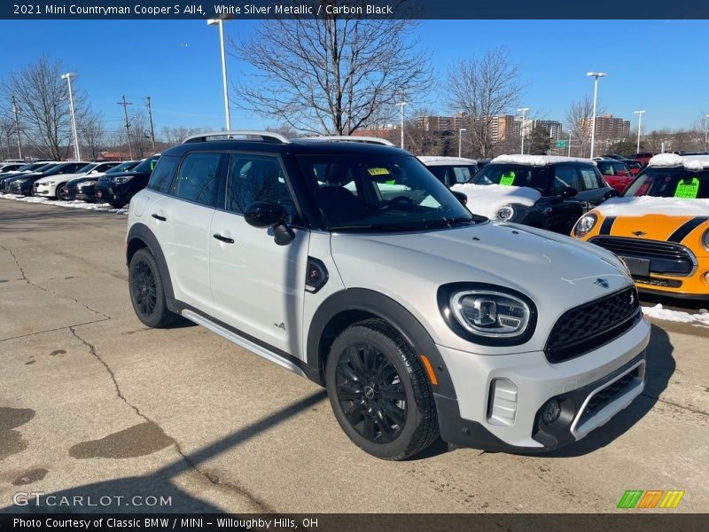 Front 3/4 View of 2021 Countryman Cooper S All4