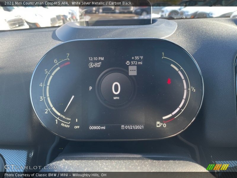 White Silver Metallic / Carbon Black 2021 Mini Countryman Cooper S All4