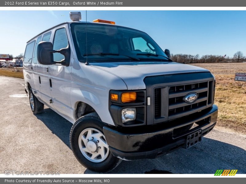 Oxford White / Medium Flint 2012 Ford E Series Van E350 Cargo