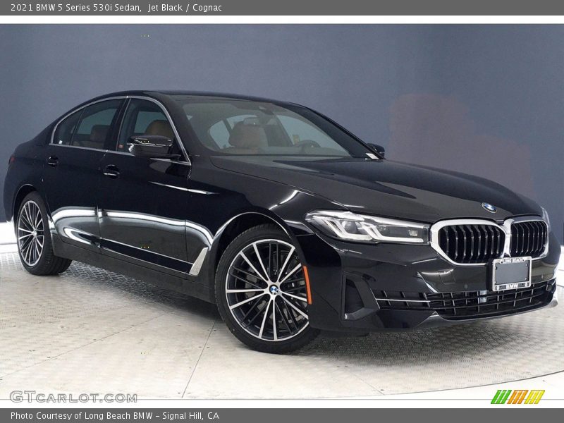 Jet Black / Cognac 2021 BMW 5 Series 530i Sedan