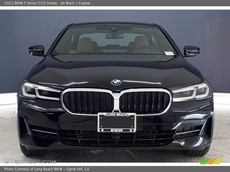 Jet Black / Cognac 2021 BMW 5 Series 530i Sedan