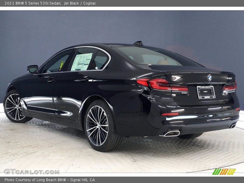 Jet Black / Cognac 2021 BMW 5 Series 530i Sedan