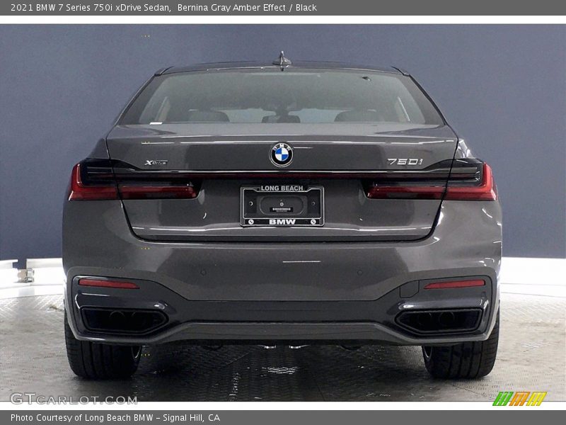 Bernina Gray Amber Effect / Black 2021 BMW 7 Series 750i xDrive Sedan