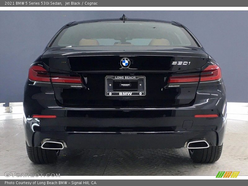 Jet Black / Cognac 2021 BMW 5 Series 530i Sedan