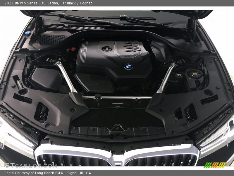 Jet Black / Cognac 2021 BMW 5 Series 530i Sedan