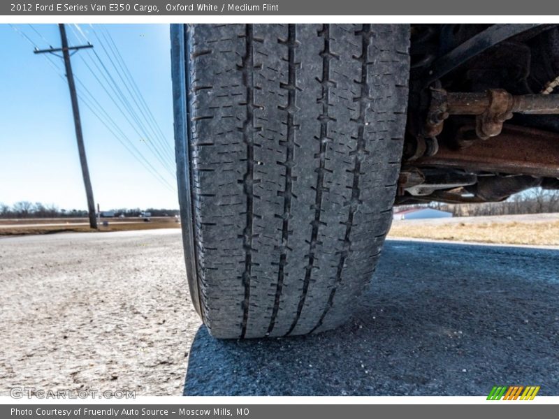 Oxford White / Medium Flint 2012 Ford E Series Van E350 Cargo