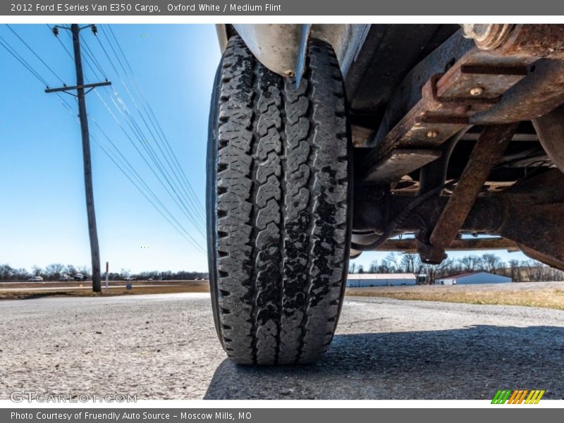 Oxford White / Medium Flint 2012 Ford E Series Van E350 Cargo