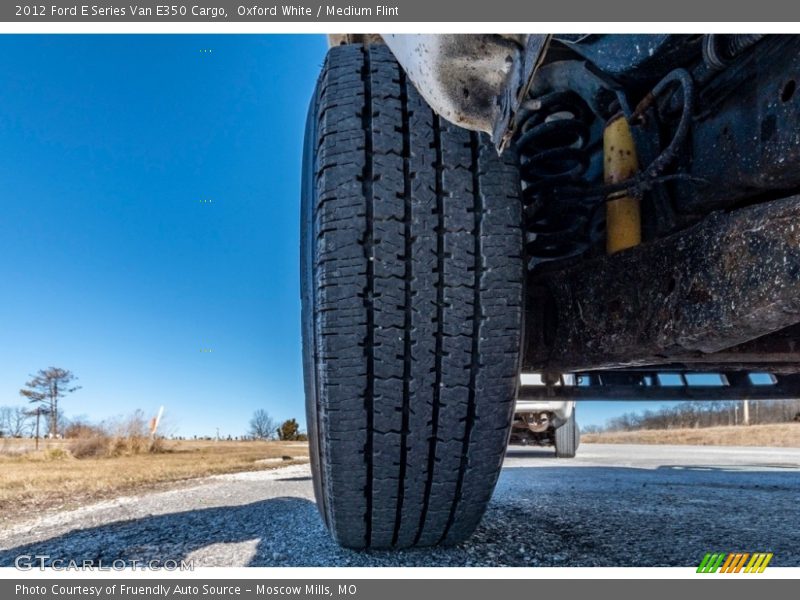 Oxford White / Medium Flint 2012 Ford E Series Van E350 Cargo