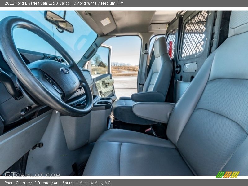 Oxford White / Medium Flint 2012 Ford E Series Van E350 Cargo