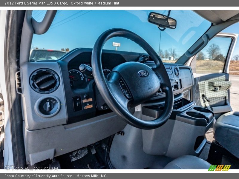 Oxford White / Medium Flint 2012 Ford E Series Van E350 Cargo