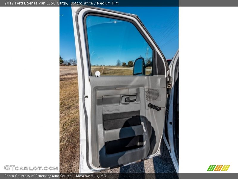 Oxford White / Medium Flint 2012 Ford E Series Van E350 Cargo