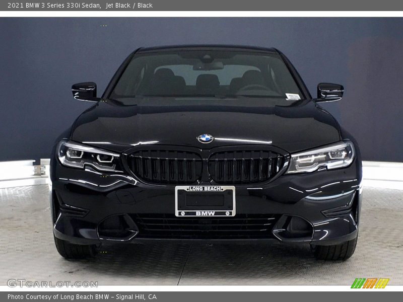 Jet Black / Black 2021 BMW 3 Series 330i Sedan