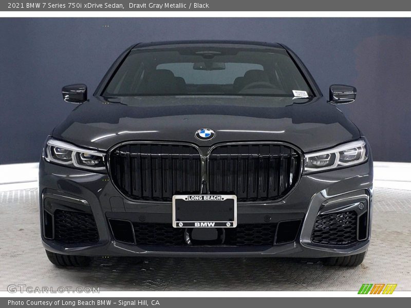 Dravit Gray Metallic / Black 2021 BMW 7 Series 750i xDrive Sedan