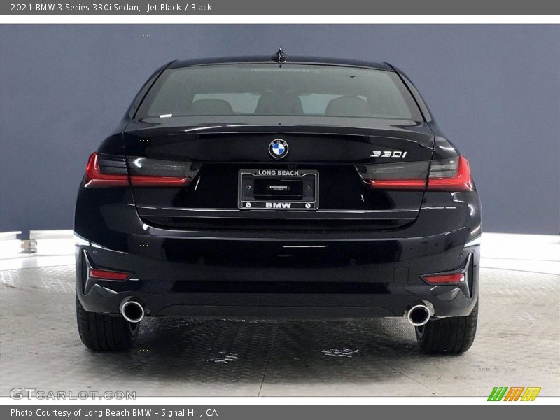 Jet Black / Black 2021 BMW 3 Series 330i Sedan