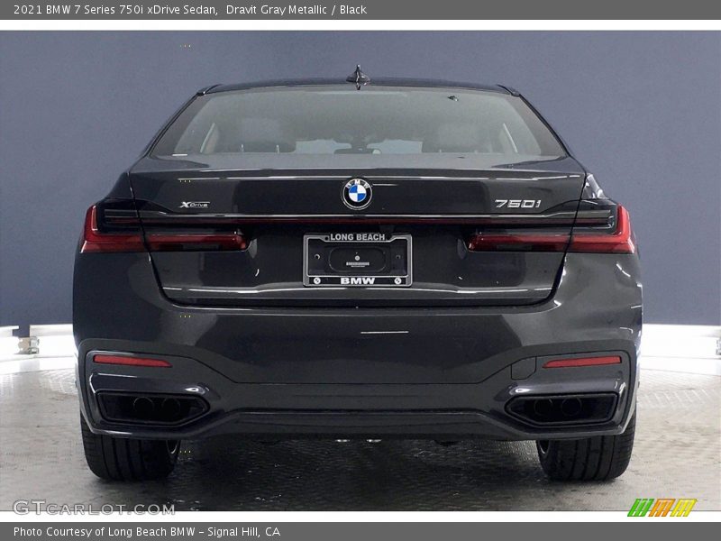 Dravit Gray Metallic / Black 2021 BMW 7 Series 750i xDrive Sedan