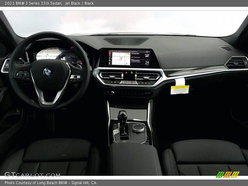 Jet Black / Black 2021 BMW 3 Series 330i Sedan