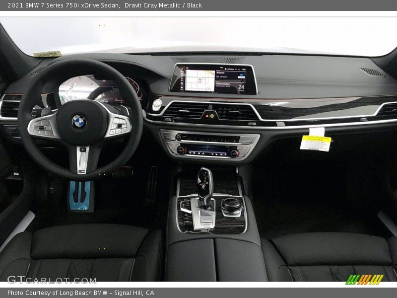 Dravit Gray Metallic / Black 2021 BMW 7 Series 750i xDrive Sedan