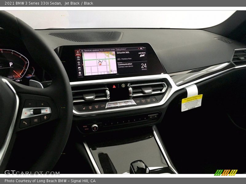 Jet Black / Black 2021 BMW 3 Series 330i Sedan