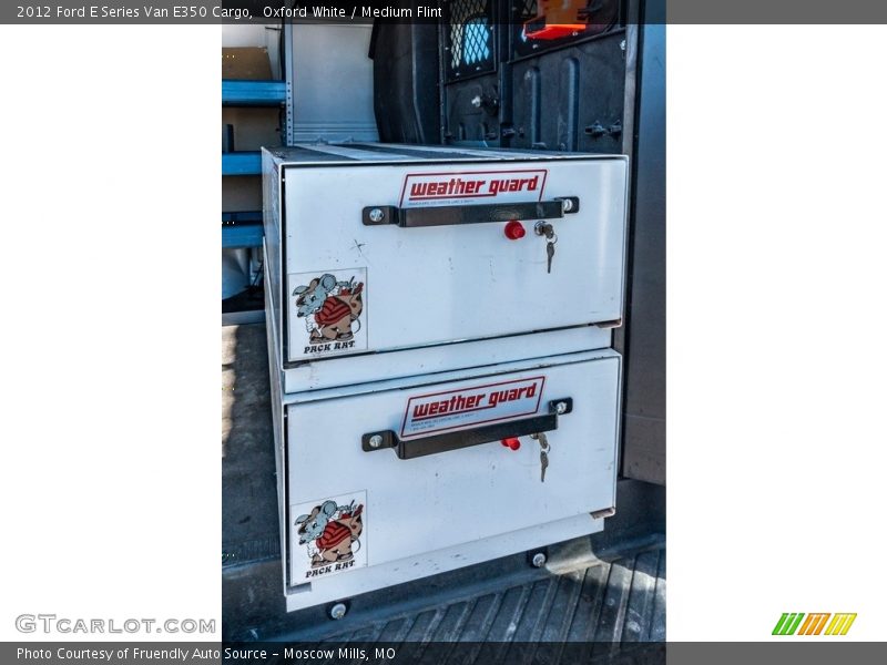 Oxford White / Medium Flint 2012 Ford E Series Van E350 Cargo