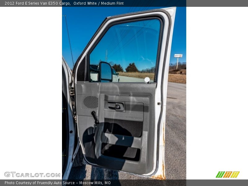 Oxford White / Medium Flint 2012 Ford E Series Van E350 Cargo