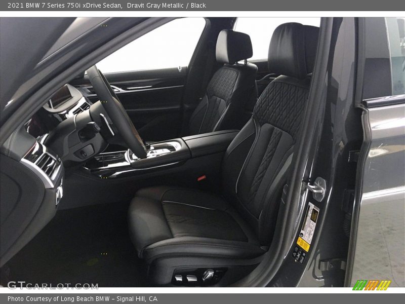 Dravit Gray Metallic / Black 2021 BMW 7 Series 750i xDrive Sedan