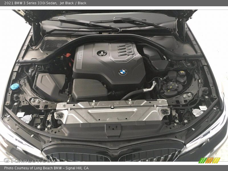 Jet Black / Black 2021 BMW 3 Series 330i Sedan