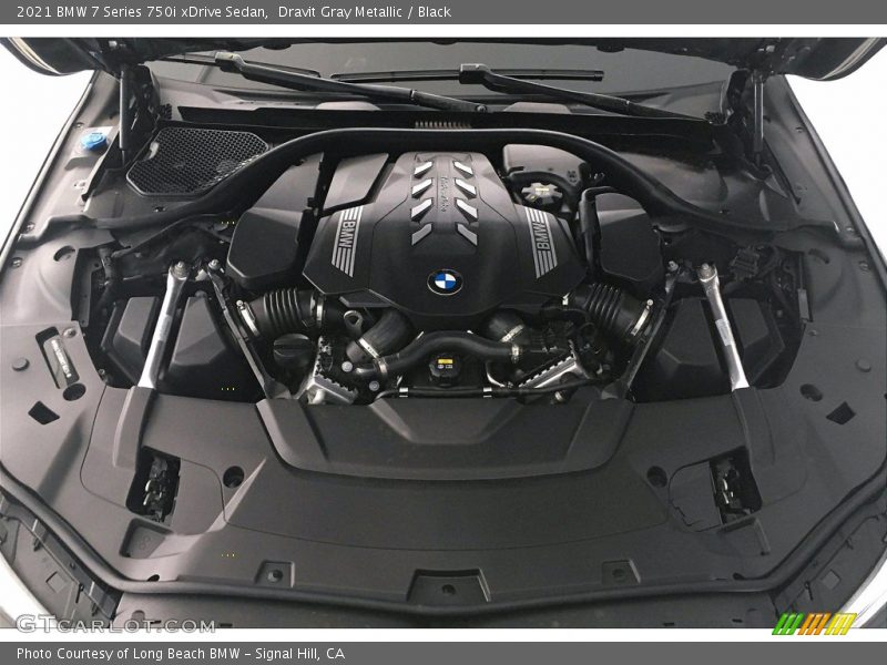 Dravit Gray Metallic / Black 2021 BMW 7 Series 750i xDrive Sedan